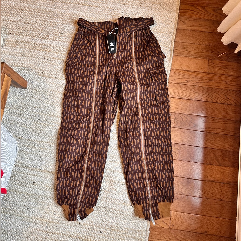 Adidas Ivy Park Monogram Zipper Pants